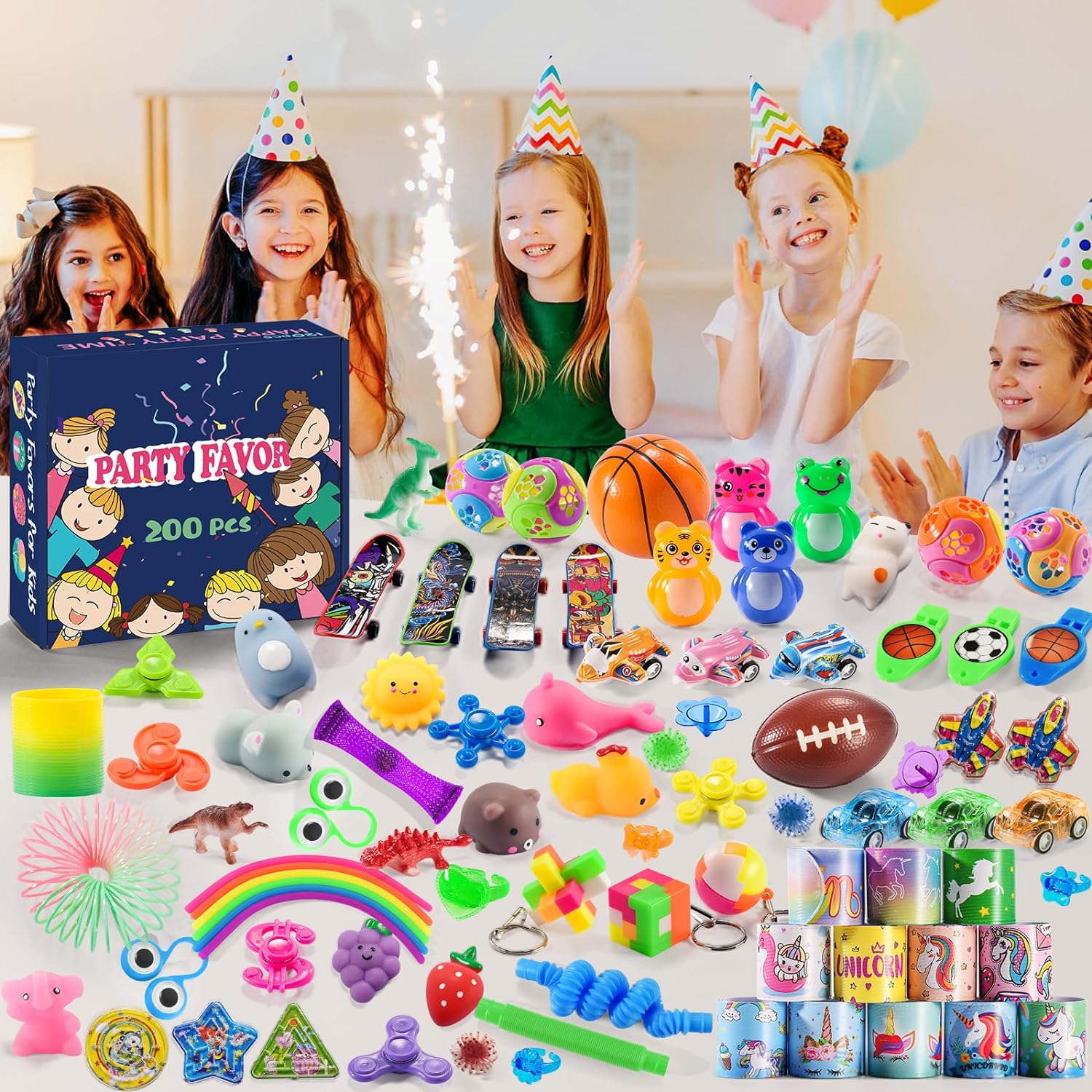 200 Piezas De Sorpresitas Para Cumple Infantil