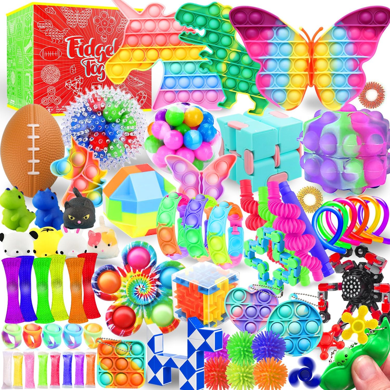 Pack 80 Sorpresitas Sensoriales Para Ansiedad