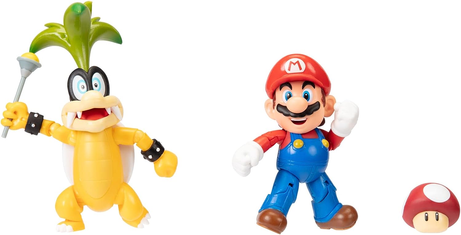 Super Mario Figura De Acción De 10 Cm Set X2