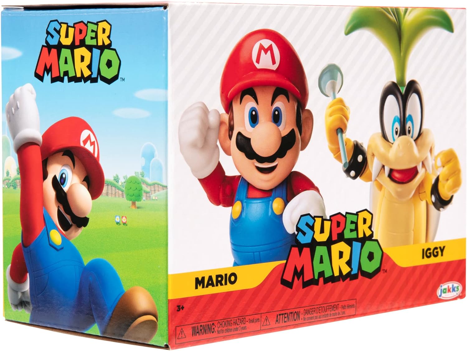 Super Mario Figura De Acción De 10 Cm Set X2