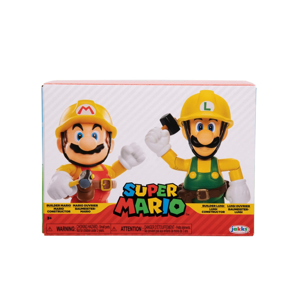 Super Mario Figura De Acción De 10 Cm Set X2
