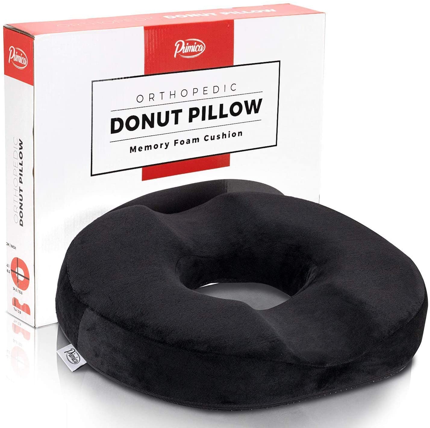 Almohada ortopédica aro alivia dolores de espalda hemorroides