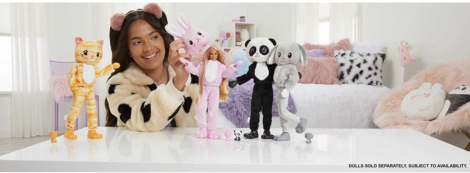 Barbie Cutie Reveal Muñeca Con disfraz y 10 Sorpresas