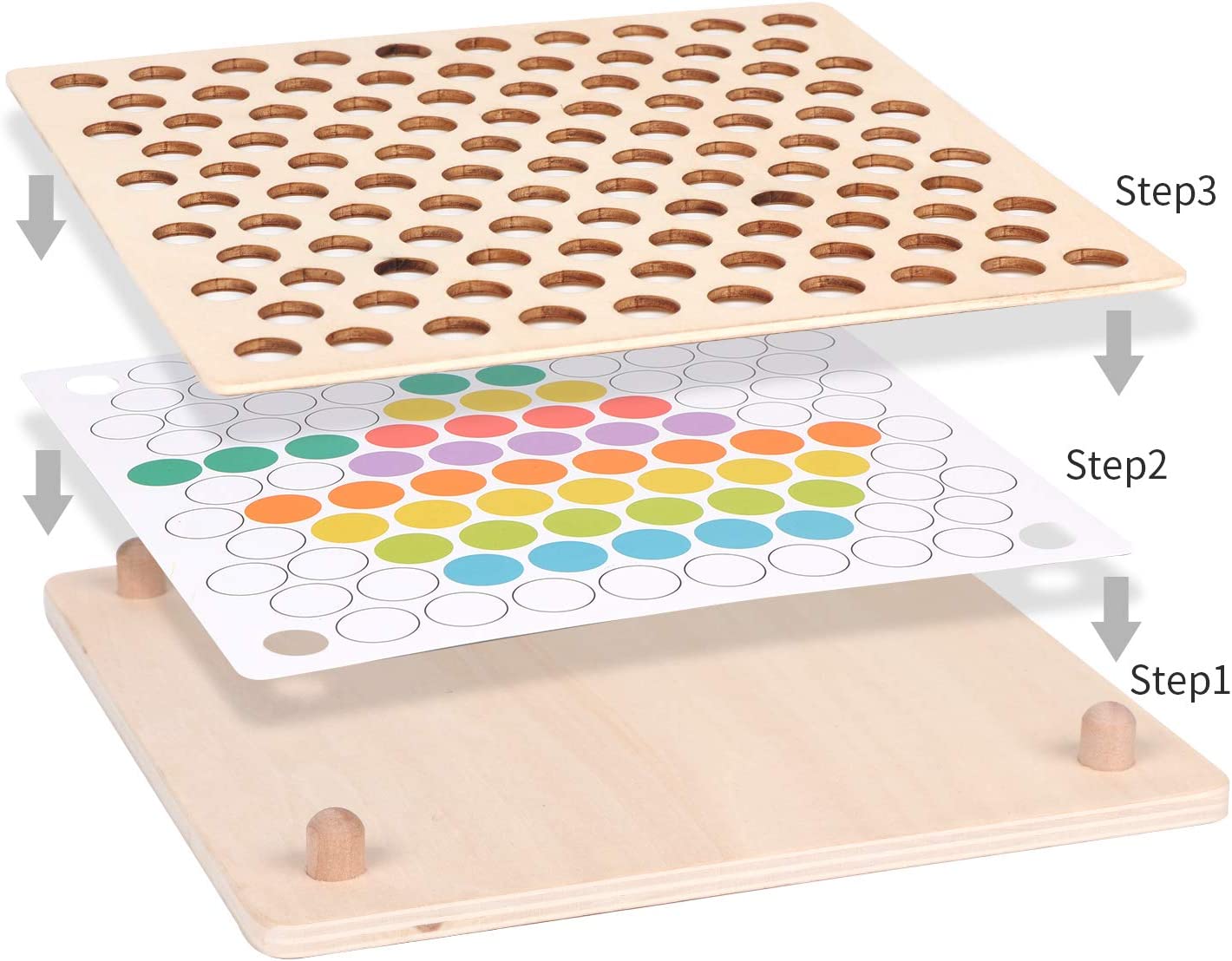 Juego De Madera Montessori Cuenca Clasificación