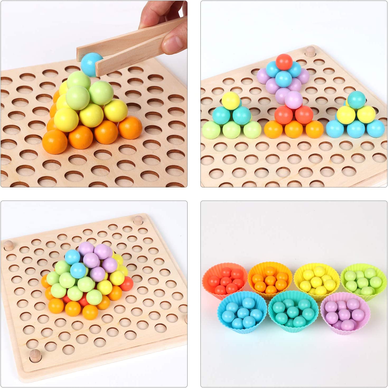 Juego De Madera Montessori Cuenca Clasificación