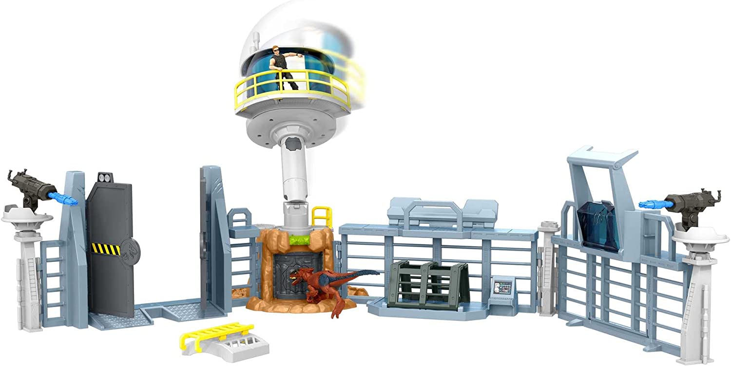 Jurassic World -Juego de  Construccion- Con 2 Figuras