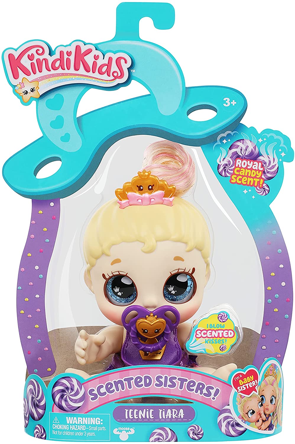 Kindi Kids Sisters Muñeca Tiara Teenie