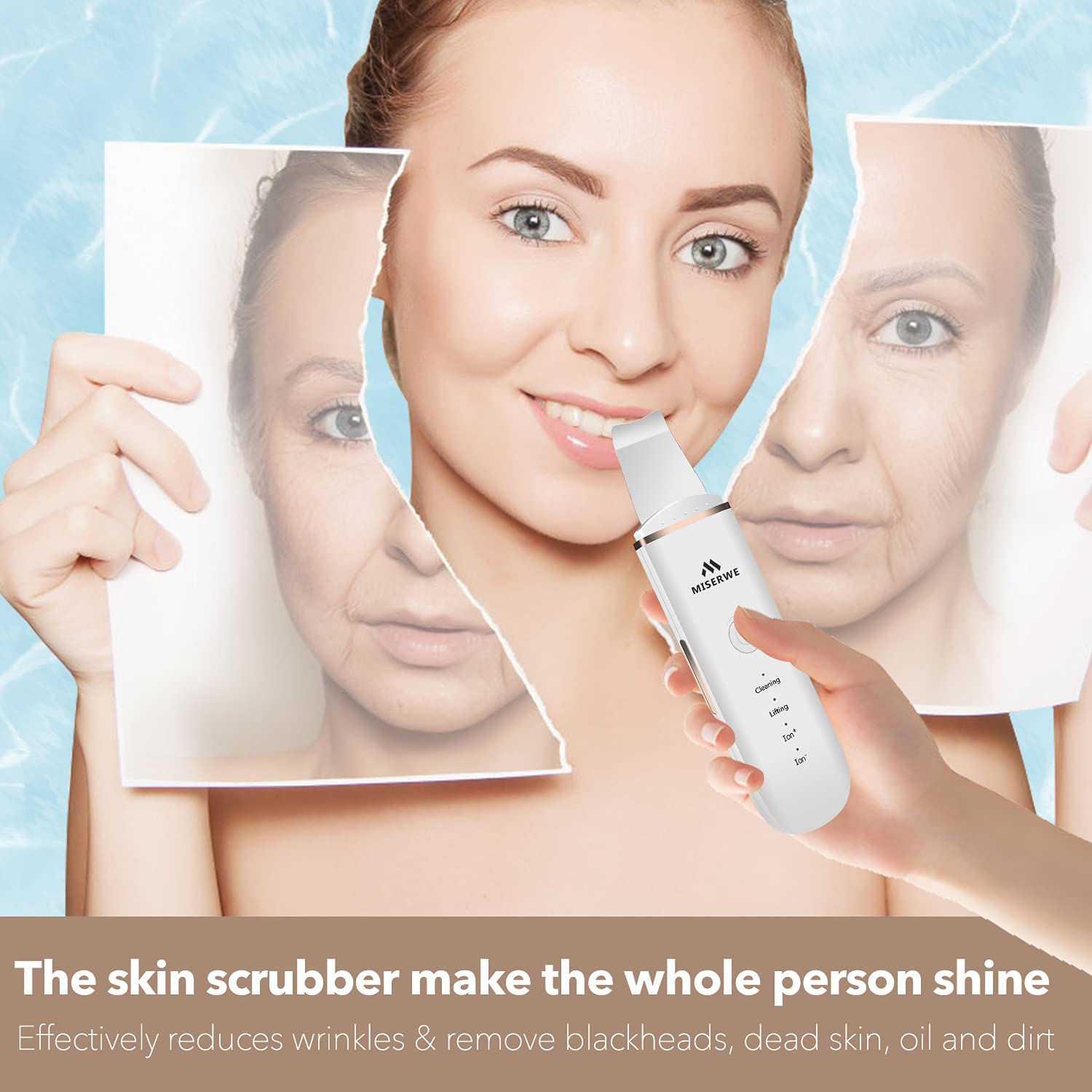 Limpiador De Poros Espátula Exfoliante Facial Teletiendauy