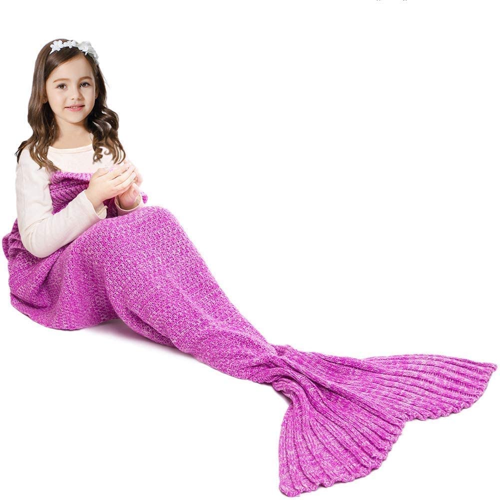 Manta Sirena Para Niñas Fuerte Y Calentita