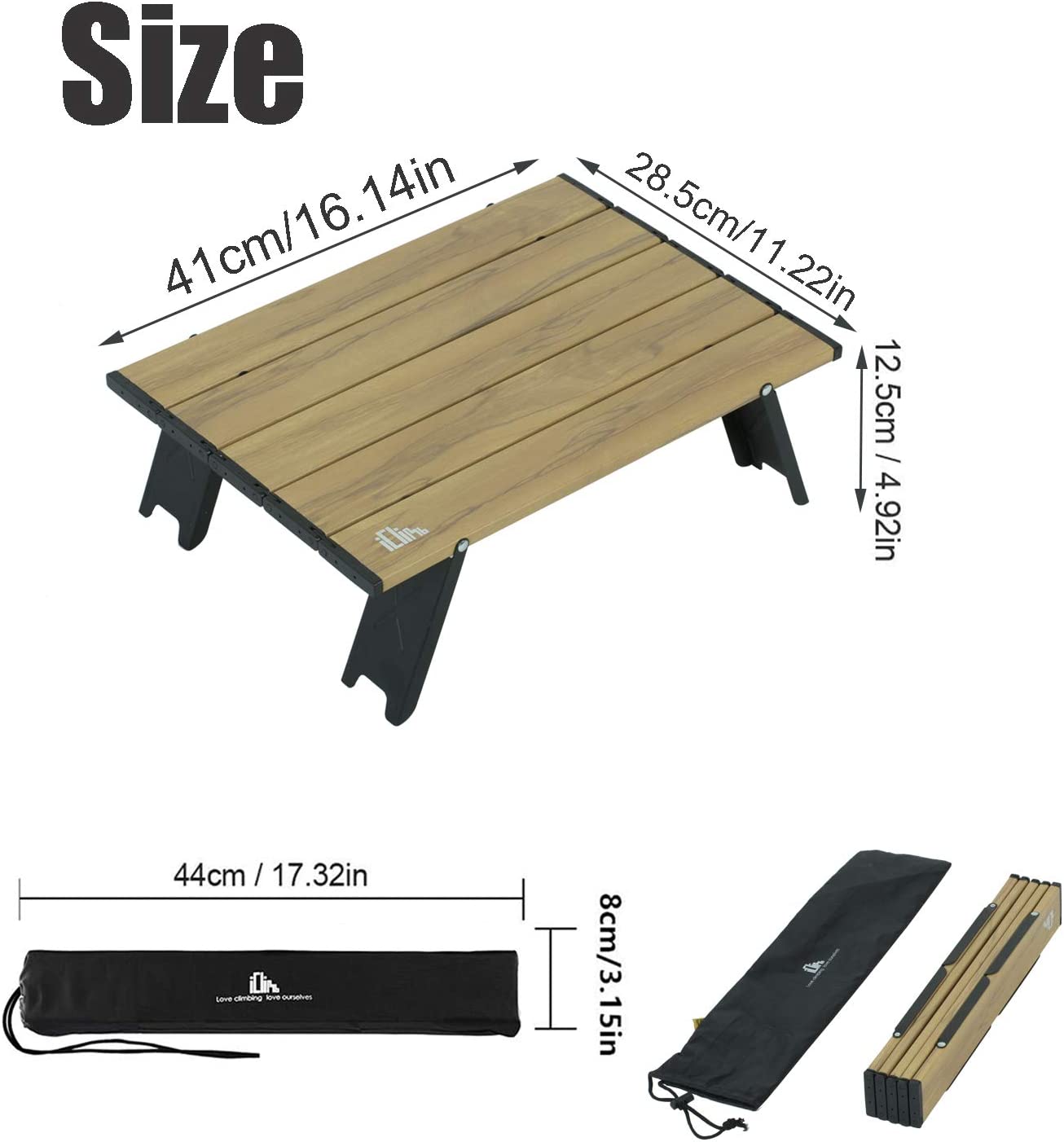 Mesa Plegable Ultraliviana Para Playa O Camping