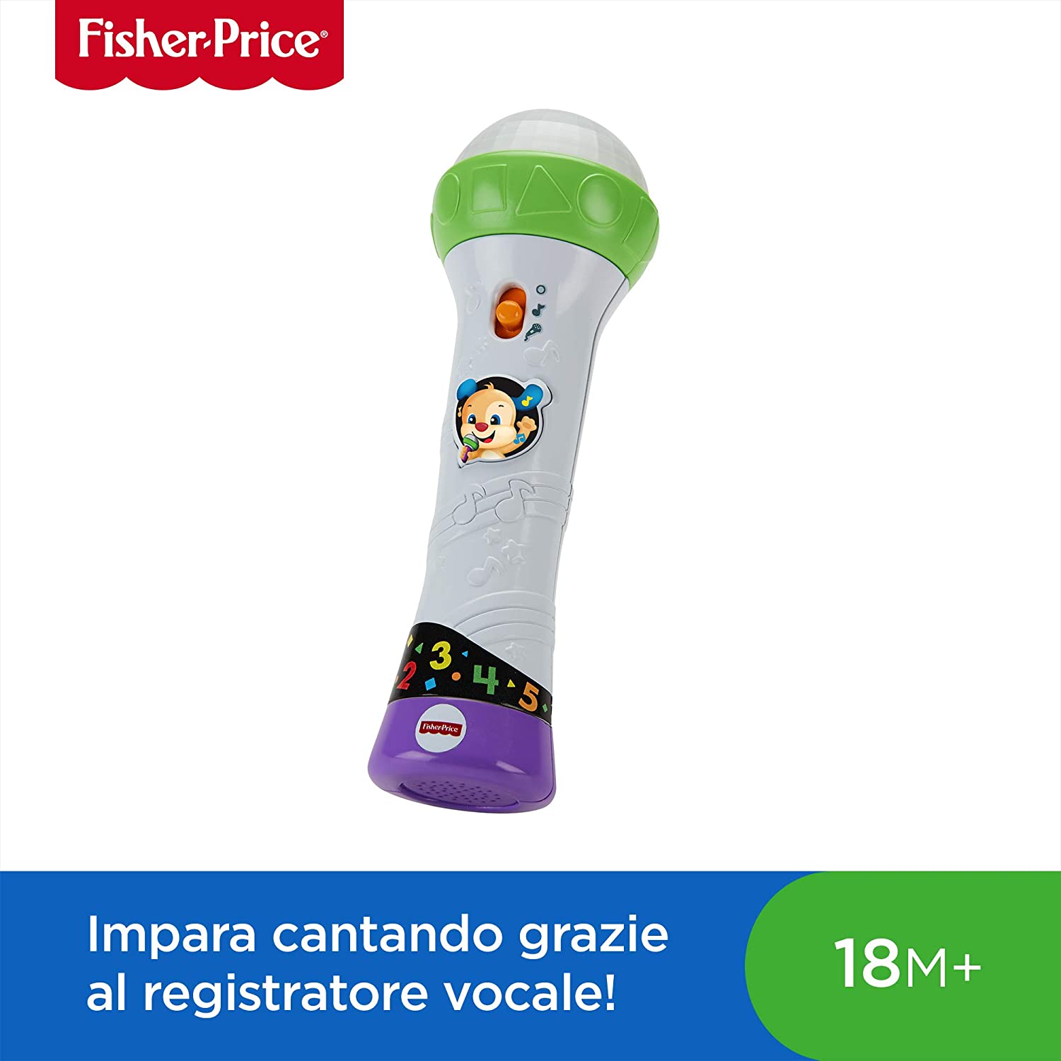 Microfono graba y top canta fisher price