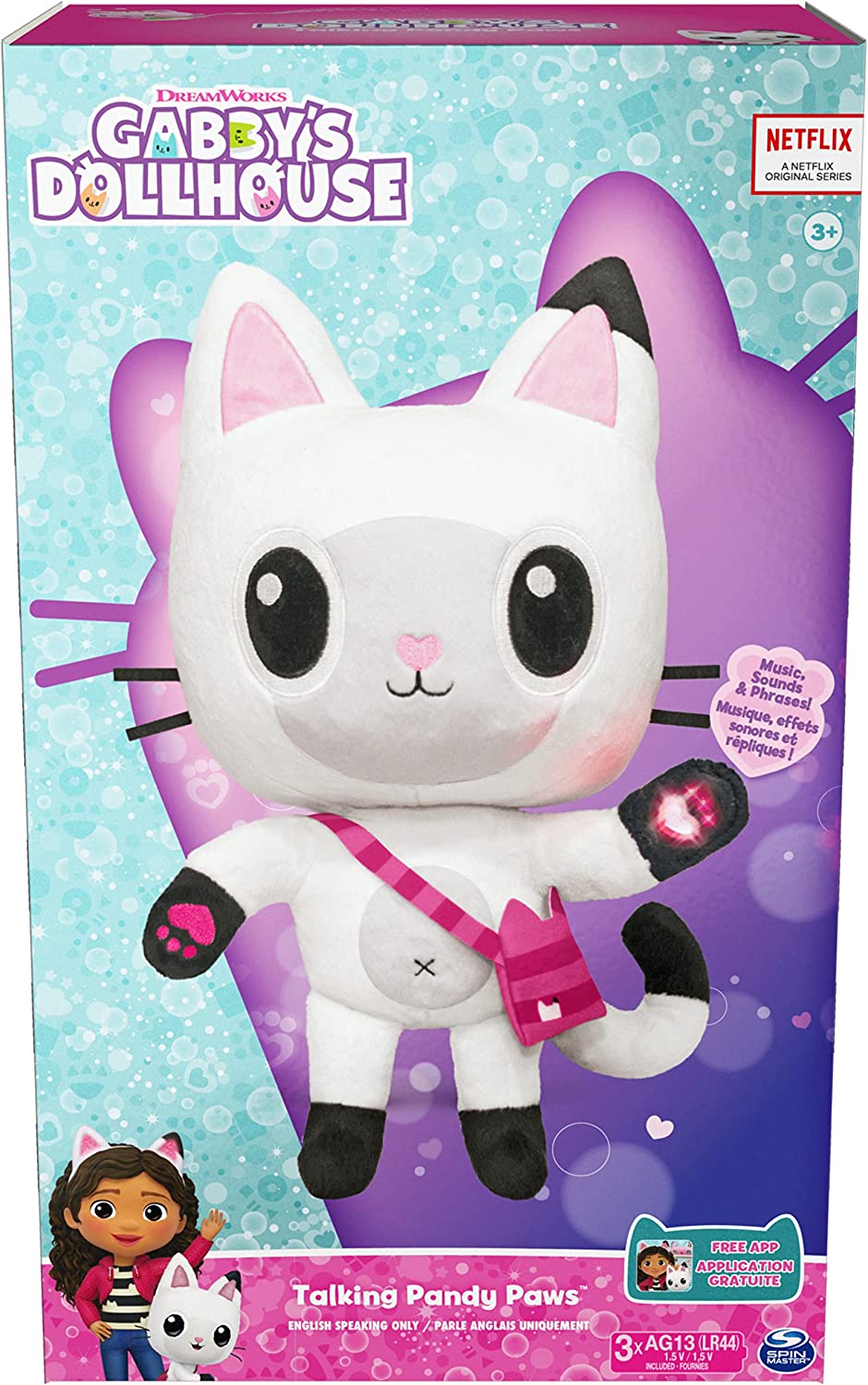 Gabby's Dollhouse Peluche Con Sonido Y Luces