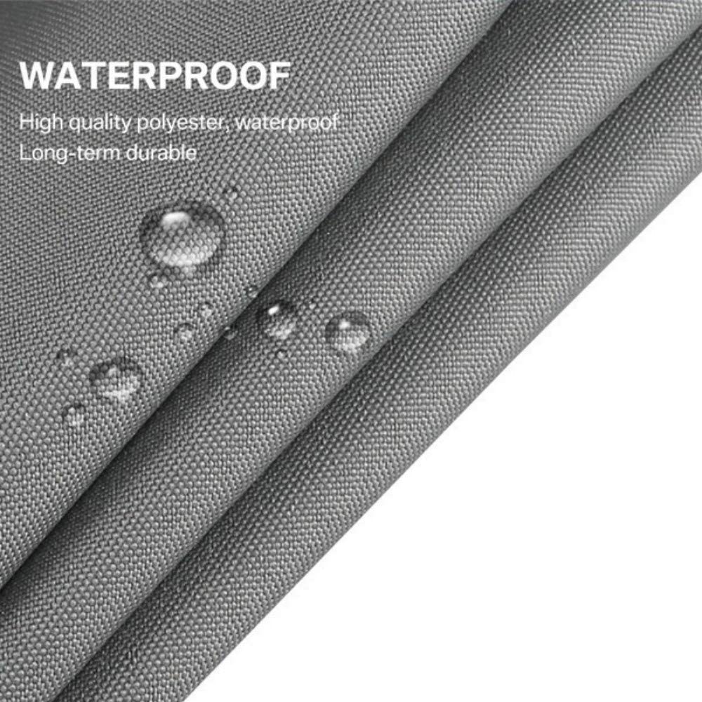 Toldo Impermeable Triangular o Cuadrado Gris Bloque Uv